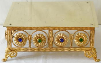 9073 Antique French Tabor
